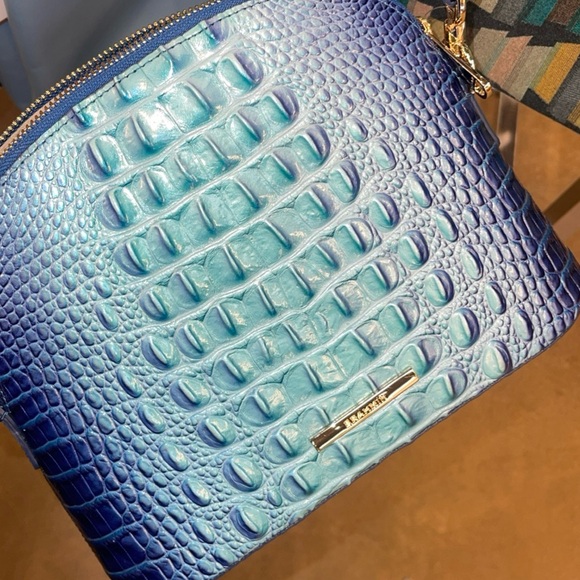 NWOT Brahmin Melbourne Collection Small Georgina Crossbody, Affinity Ombre - Picture 9 of 9